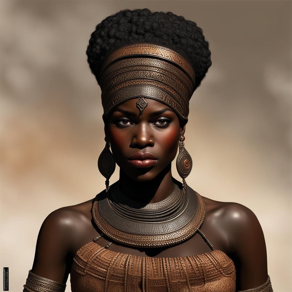 Stunning Negrito Women in Fantastical Landscapes