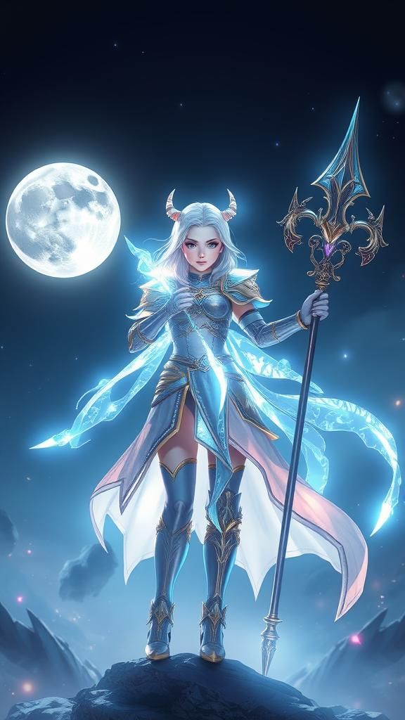 Magical staff girl 6