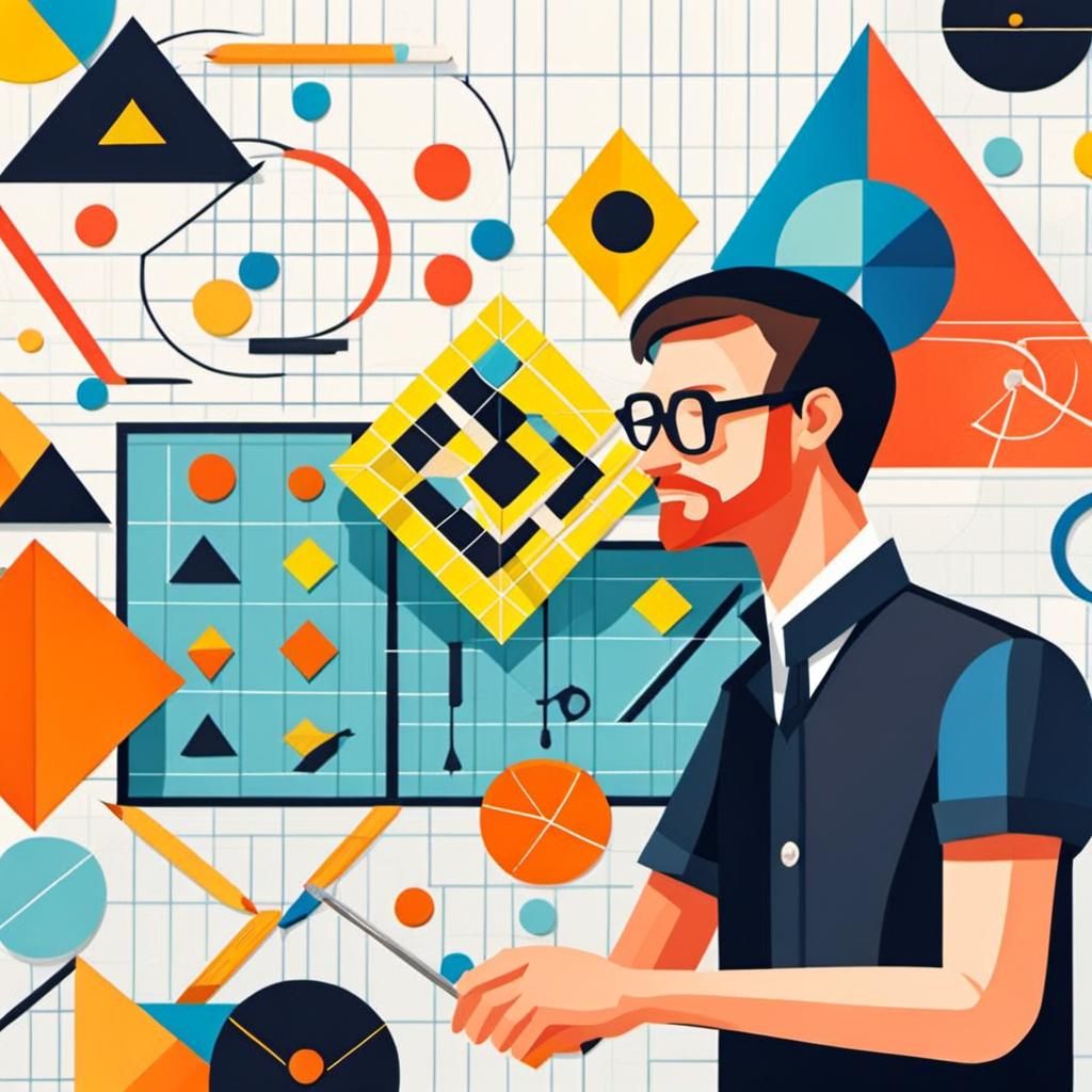 Geometric Abstraction of Hand Drawing Polygon