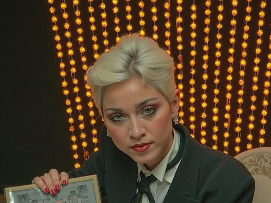 Cyberpunk Veronica as Elegant Geisha