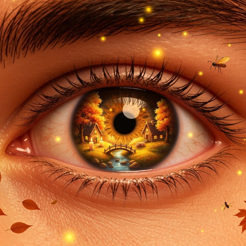 Autumn Goddess Eye Reveals Miniature Magical Realm