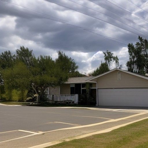 Abstract Terrain Generated From Coordinates