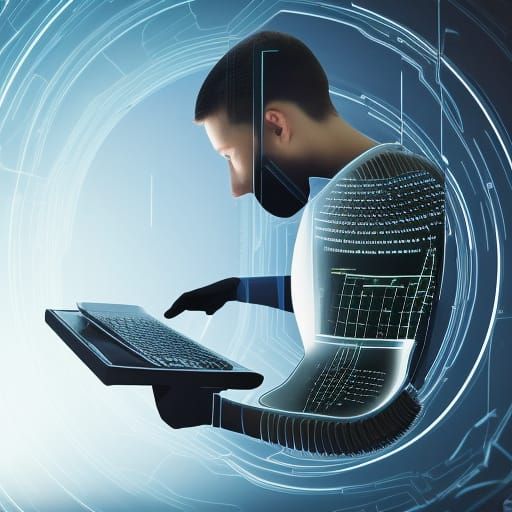 Cyborgs in Inorganic Space Reflecting Earth