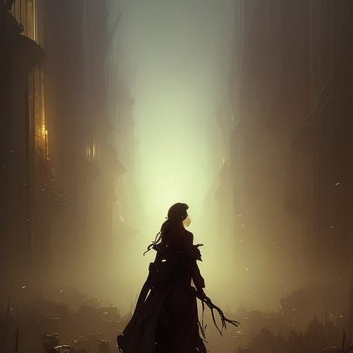 Dark Fantasy Broken Cog Concept Art