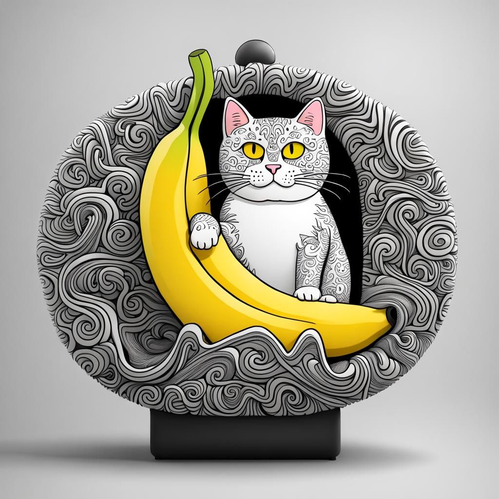 Keith Haring's cat Banana