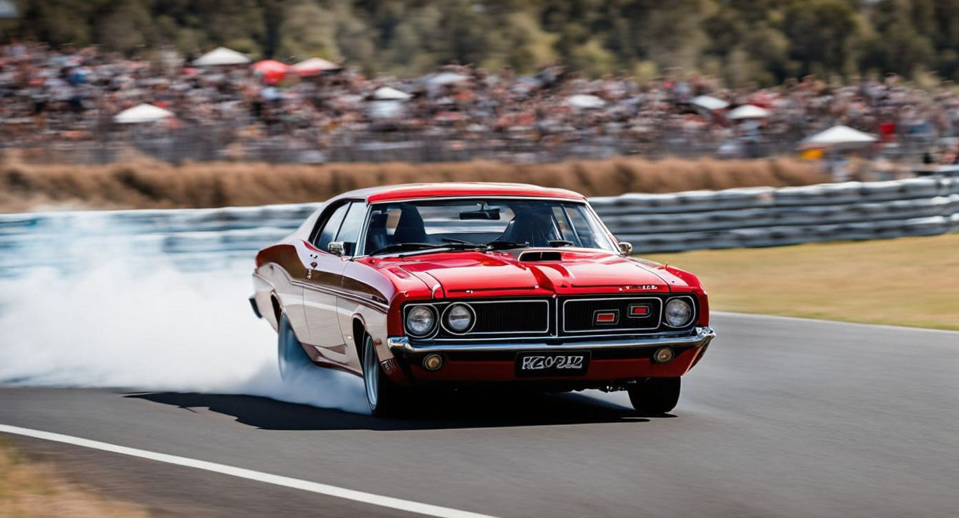 1971 Ford Falcon GT-HO Bathurst Race Photo-Realistic
