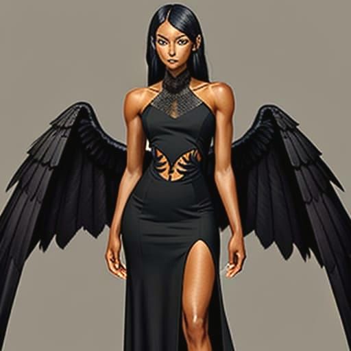 Asymmetrical face: right half human, left half reptilian. Bl...