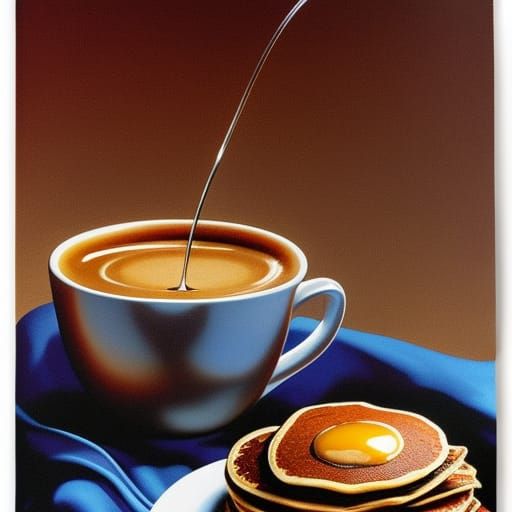 Coffee and Pancakes: Poster Art