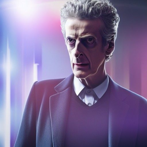 Peter Capaldi as The Doctor in 8k Resolution
