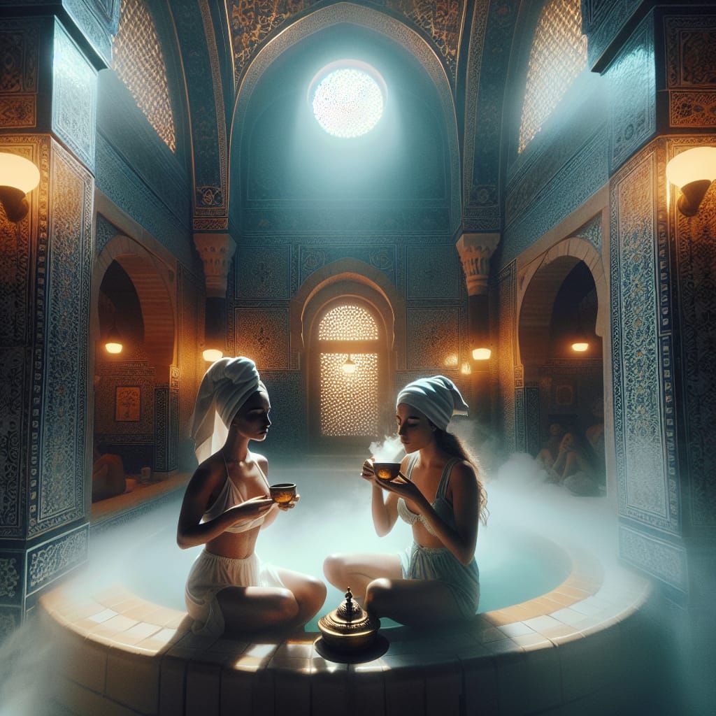 Turkish Bath Serenity: A Moment of Calm in Patras