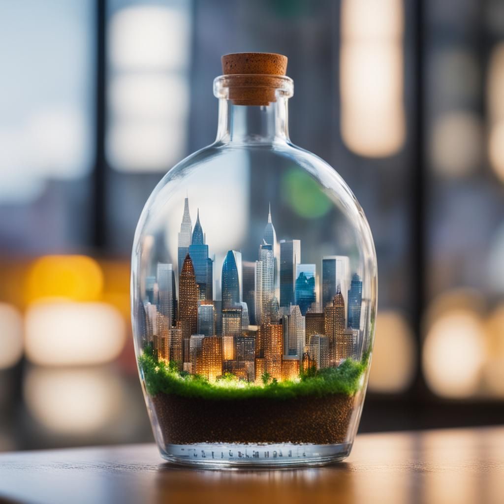City in a Bottle: Professional Photography