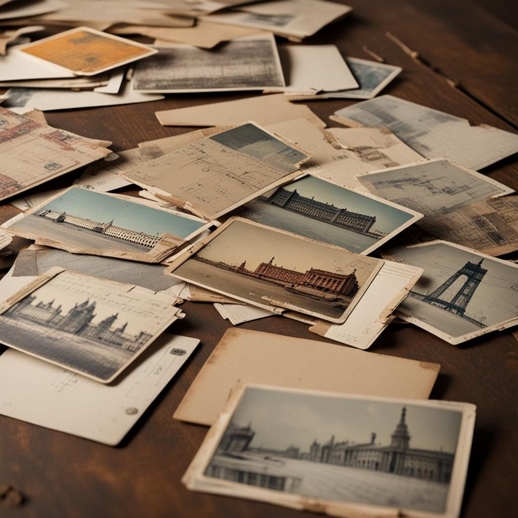 Nostalgic Postcards Tell Tales of Bygone Era