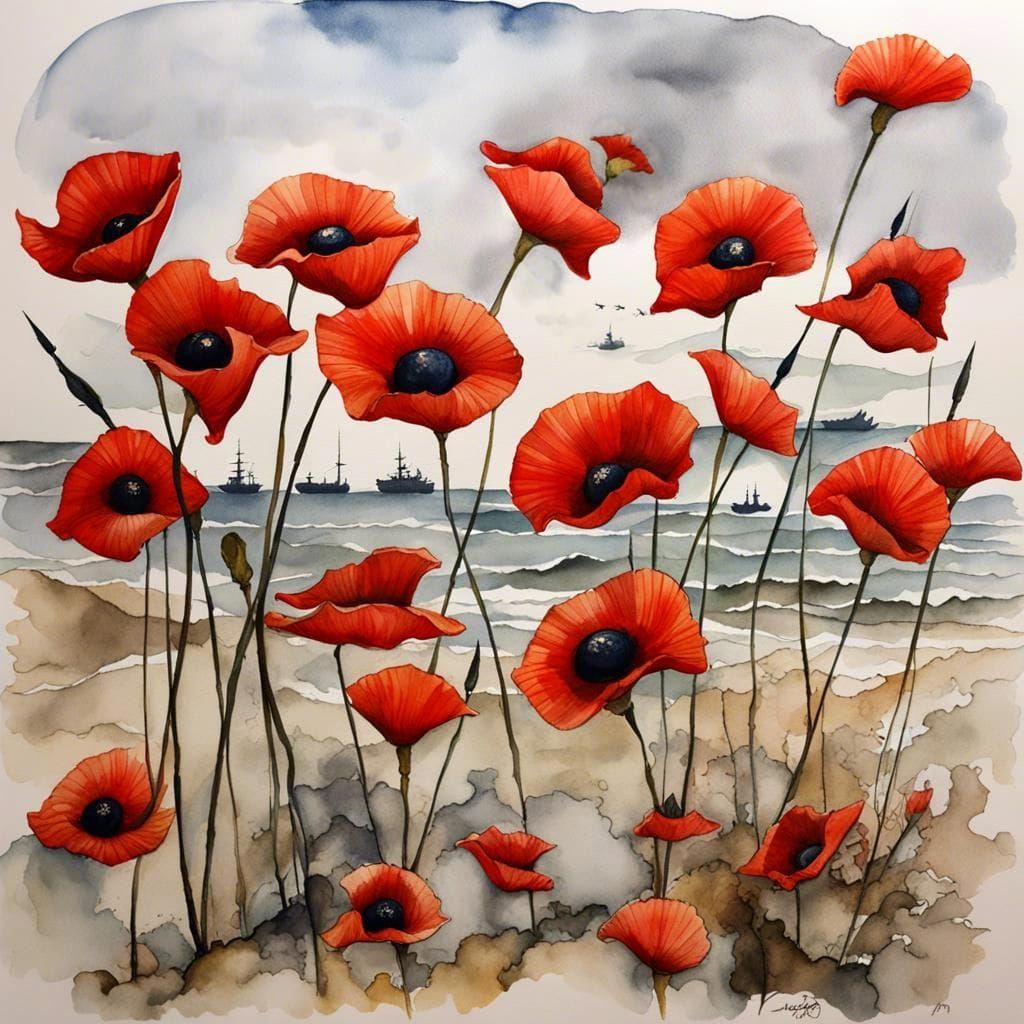 D-Day Landings: Royal Marines in Stormy Normandy