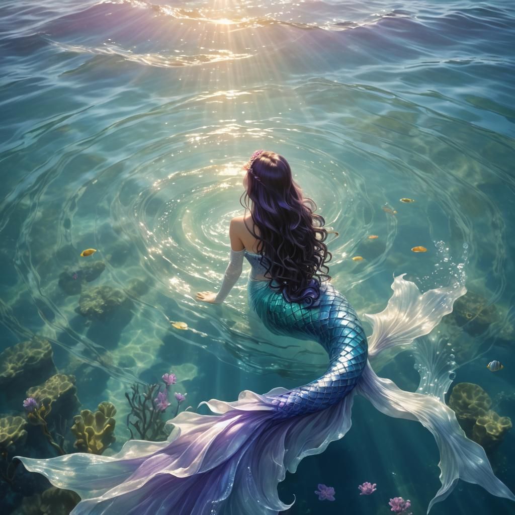 Magical Mermaid Finds Stairway to Heaven