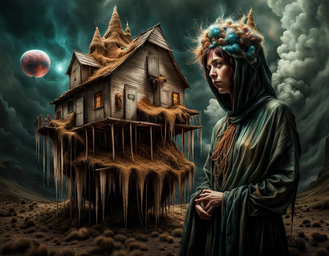 Magical Biological Surrealism in Photorealistic Style