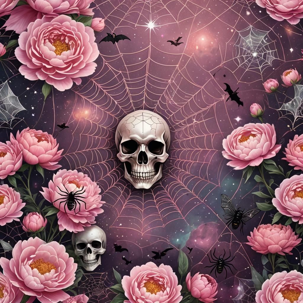 Spooky and Elegant Composition in Cosmic Style