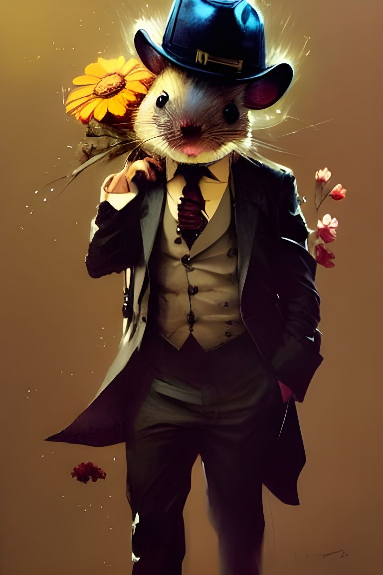 The Sundance Mouse in his Sunday best ...