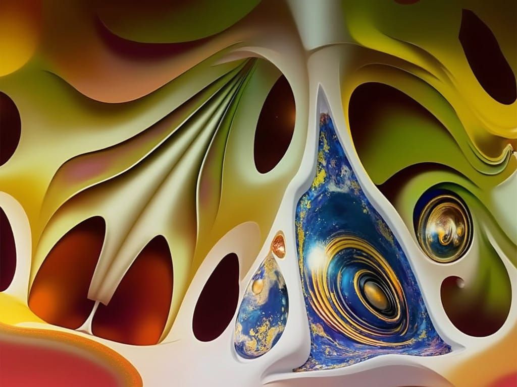 Art Piece Built into a House...