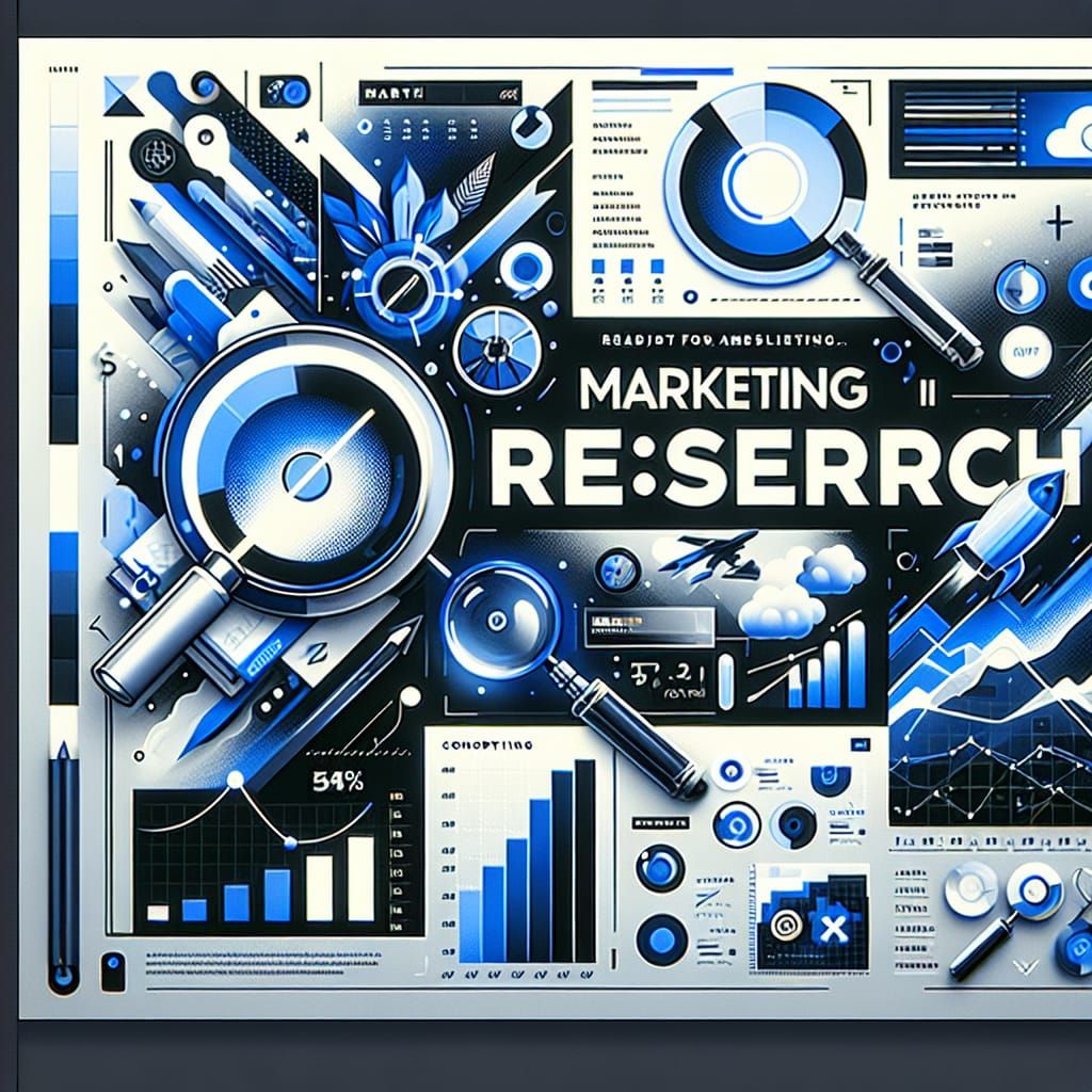 Eye-Catching Marketing Research Video Cover in Matte Paintin...