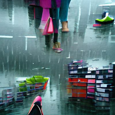 Abstract AI Image from Empty Prompt