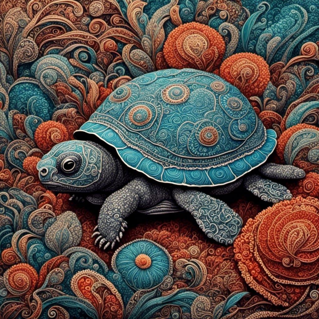 Textured Turtle
