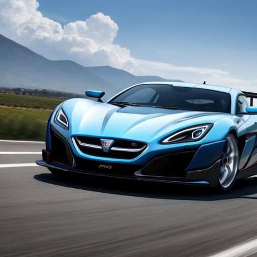 Sleek Rimac Concept Two Electric Sports Car