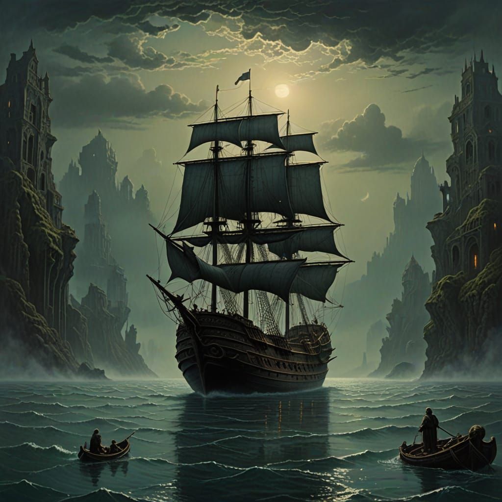 Forgotten Maritime Wonders in Mysterious, Weathered Vessels