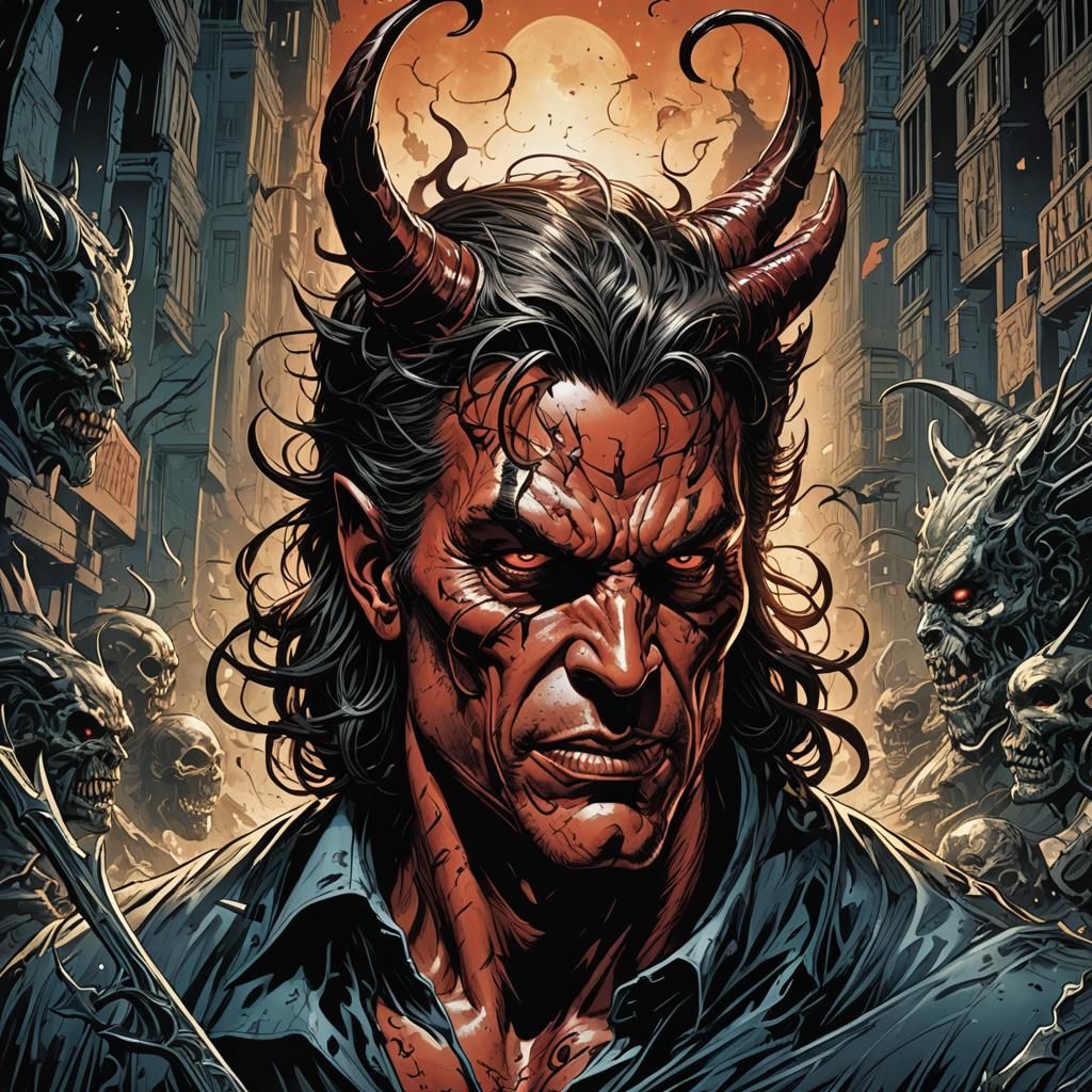 Comic Book Devil by Mark Brooks and Dan Mumford