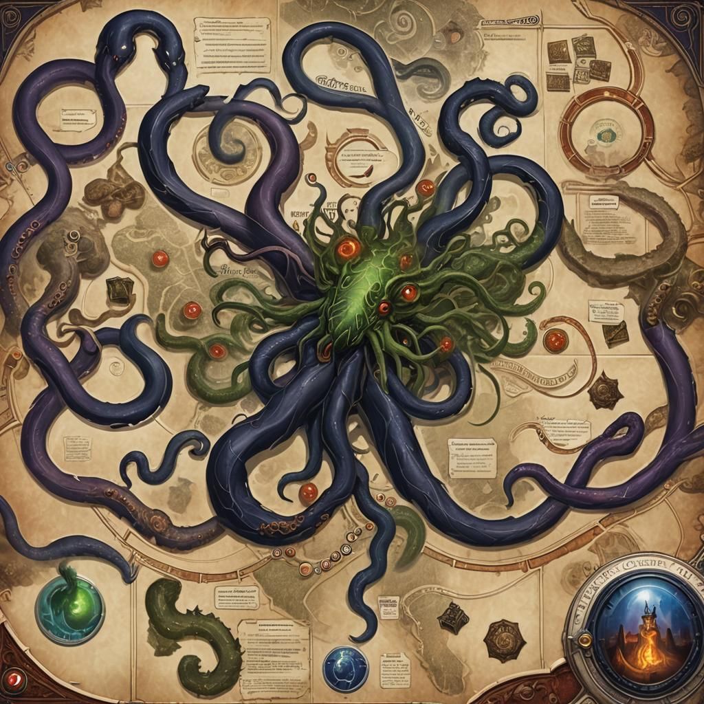 Eldritch Horror Generated by AI