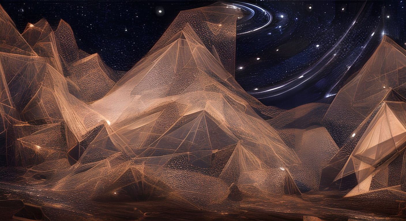 Exploding Starscape in a Cinematic Style