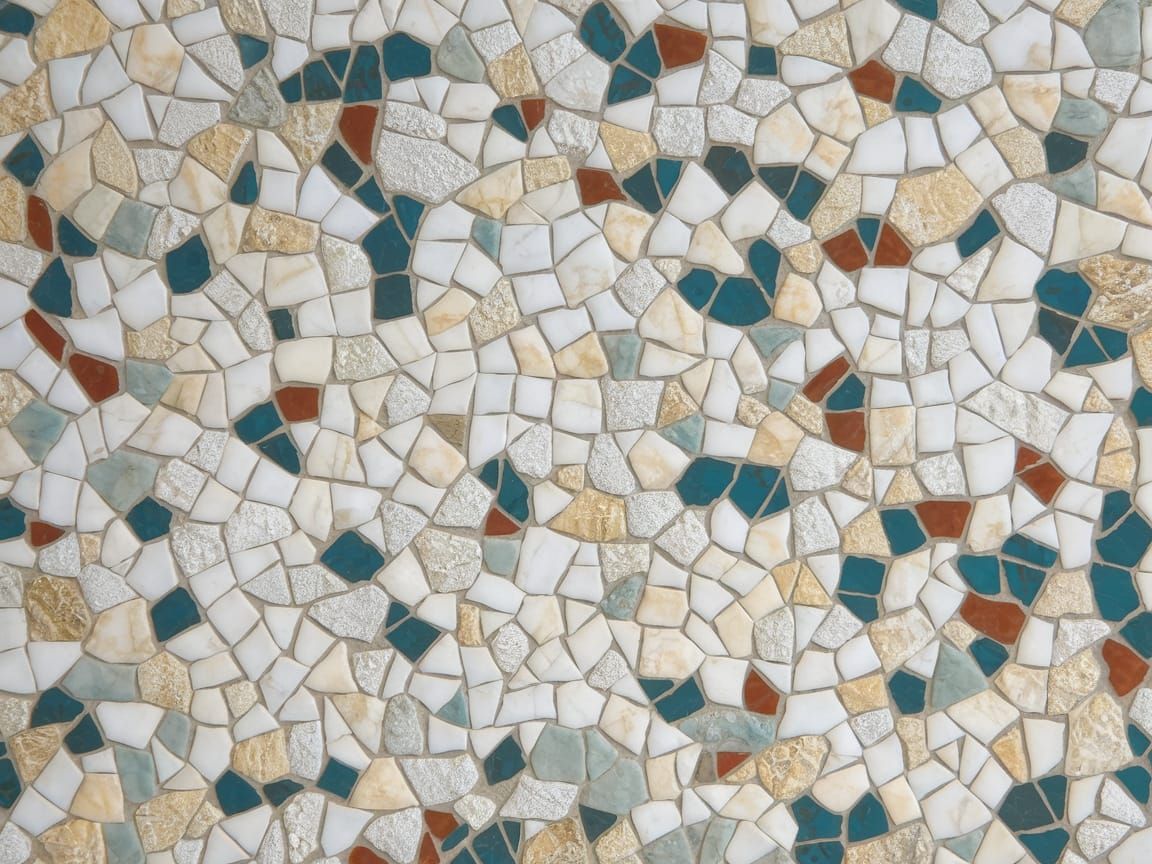 Photorealistic Marble Mosaic Artwork