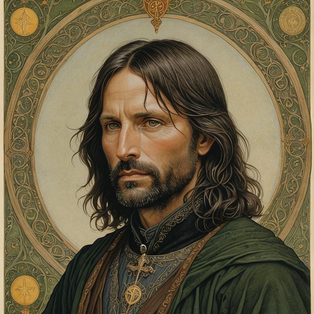 Portrait of Aragorn