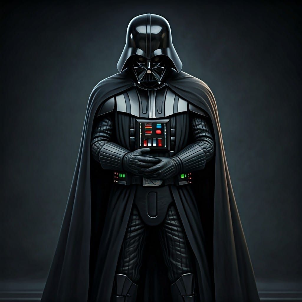 Darth Vader's Solemn Tribute: A Cinematic Homage