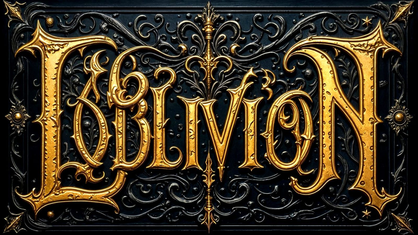 Stylized Text: The Lovecraft Society Oblivion