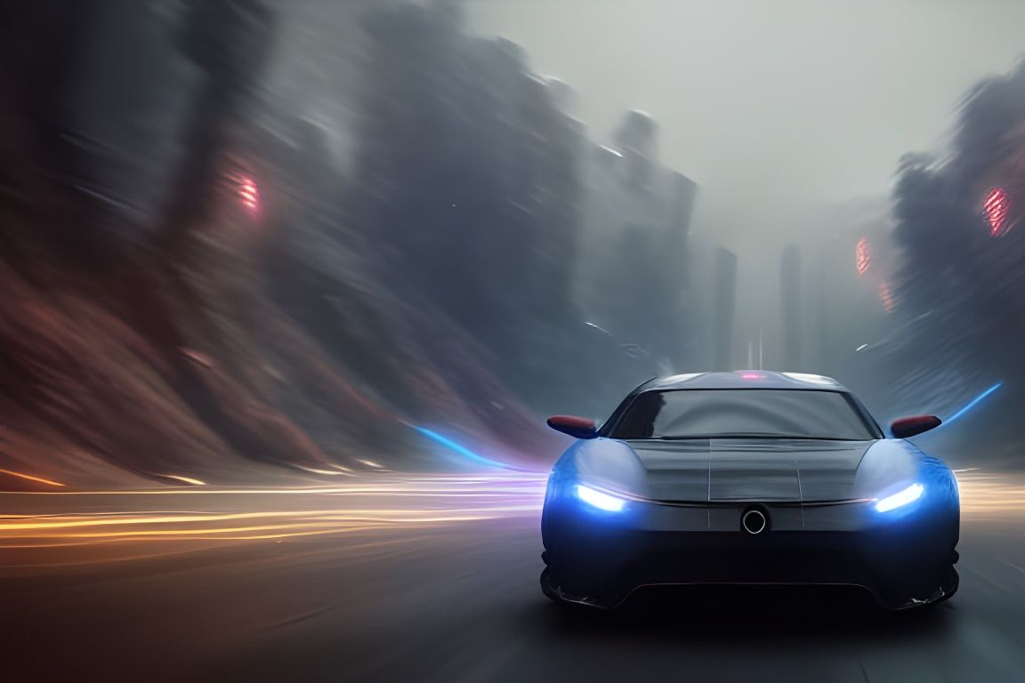 Autonomous Black Car