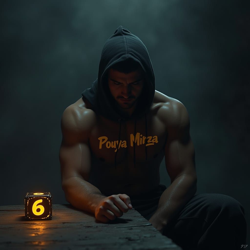 Enigmatic Figure in Smoky Atmosphere, Inspired by Fantasy Co...