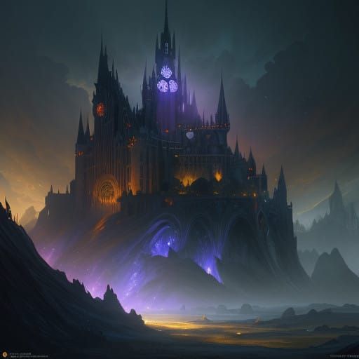 Ethereal Dark Fantasy Realm