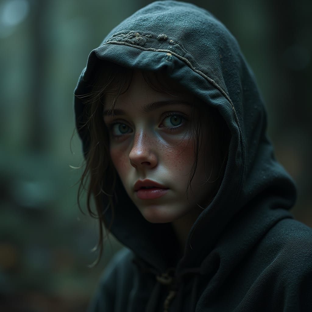 Hyperrealistic Cinematic Scene With Moody Atmosphere