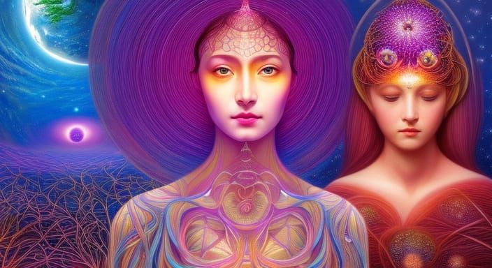 New Life in Forest Network: 8K Octane Render