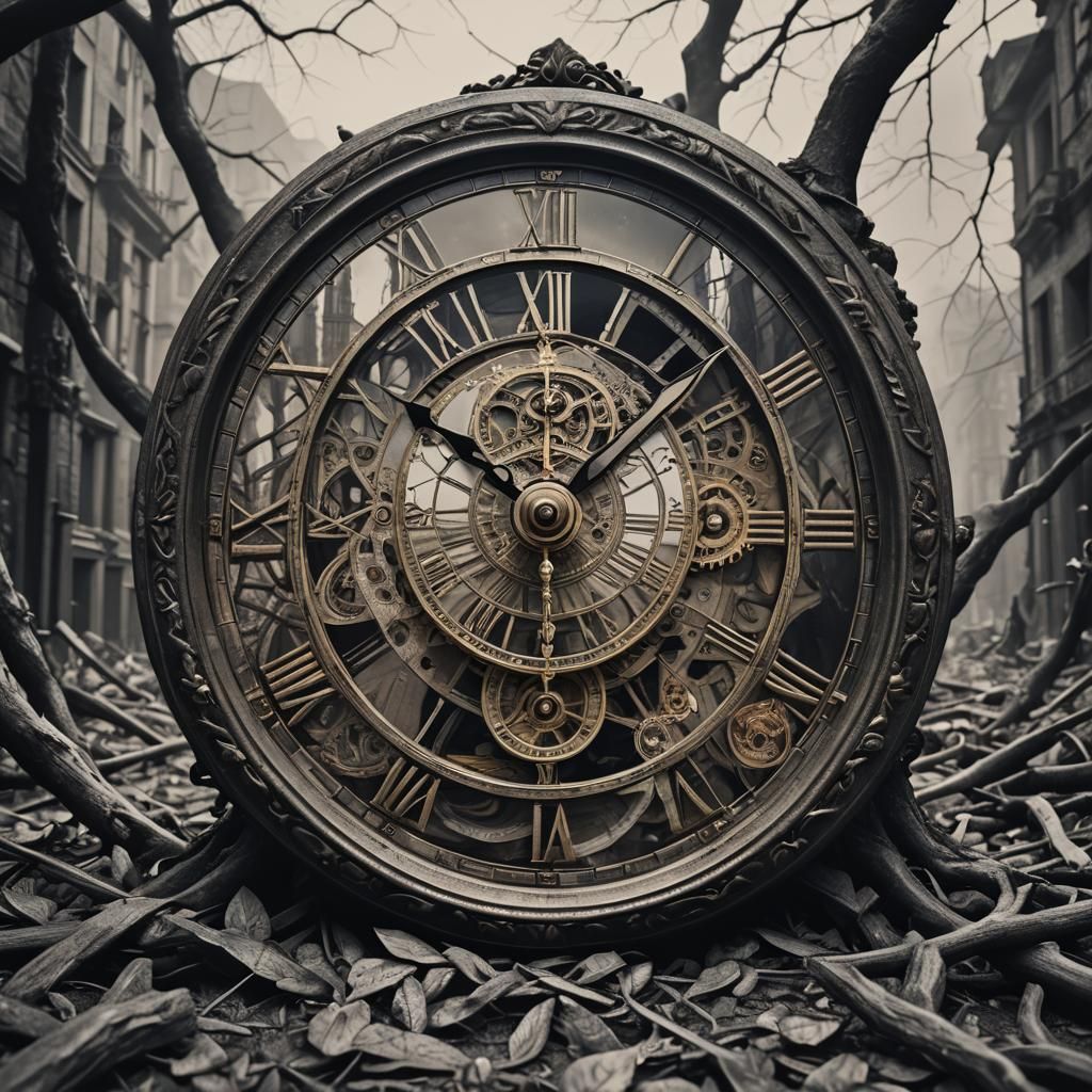 Hyperrealistic Space of Longing: Intricate Details in HDR