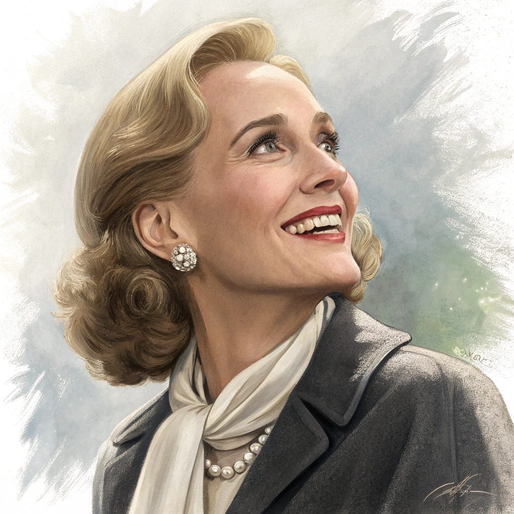 Eva Marie Saint AI Portrait