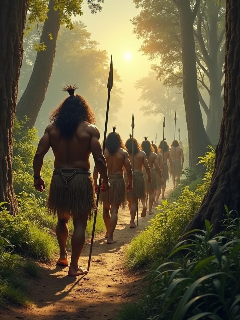 Ancient Warriors Emerge from Primeval Forest