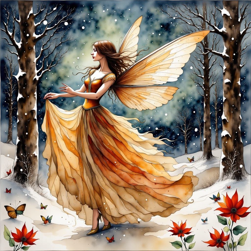 Winter fairy