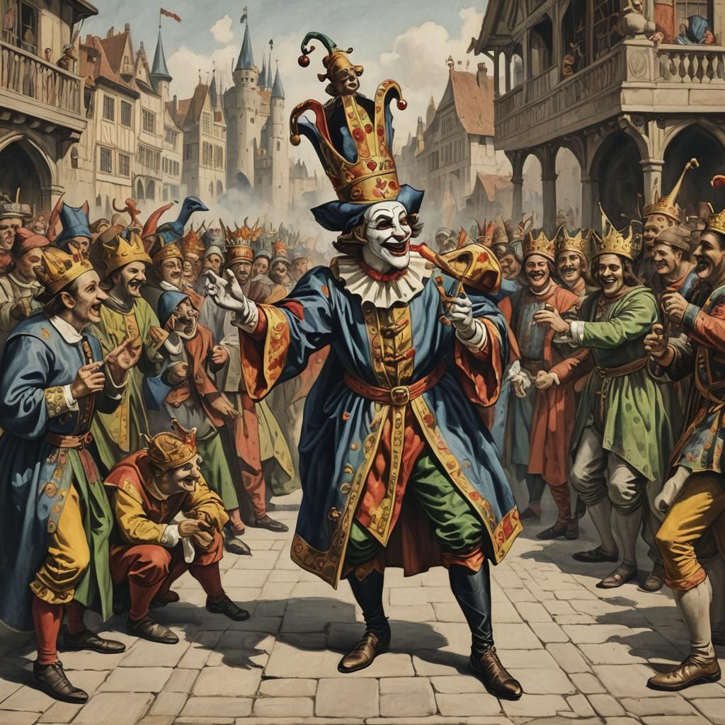 A Jester's Performance for a King