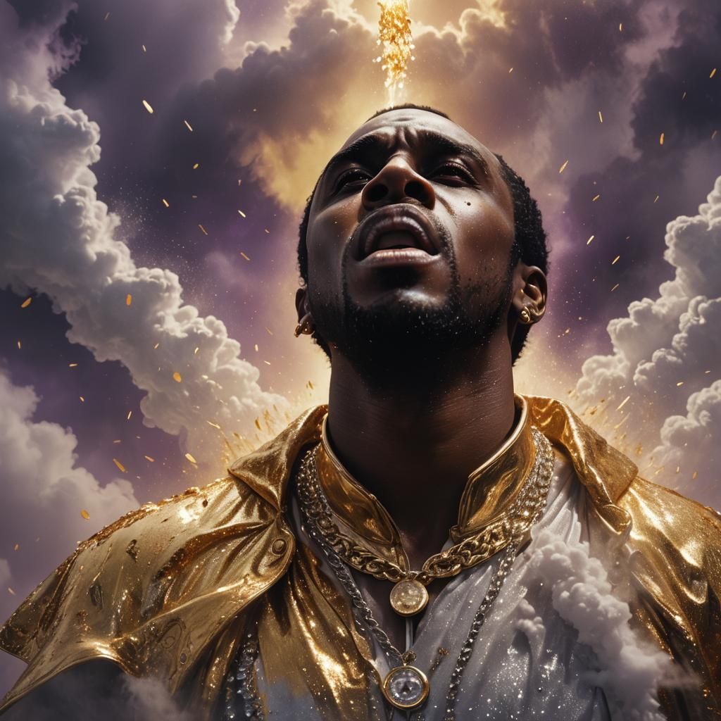 Mystical Character Portrait in Fantasy Matte Painting Style