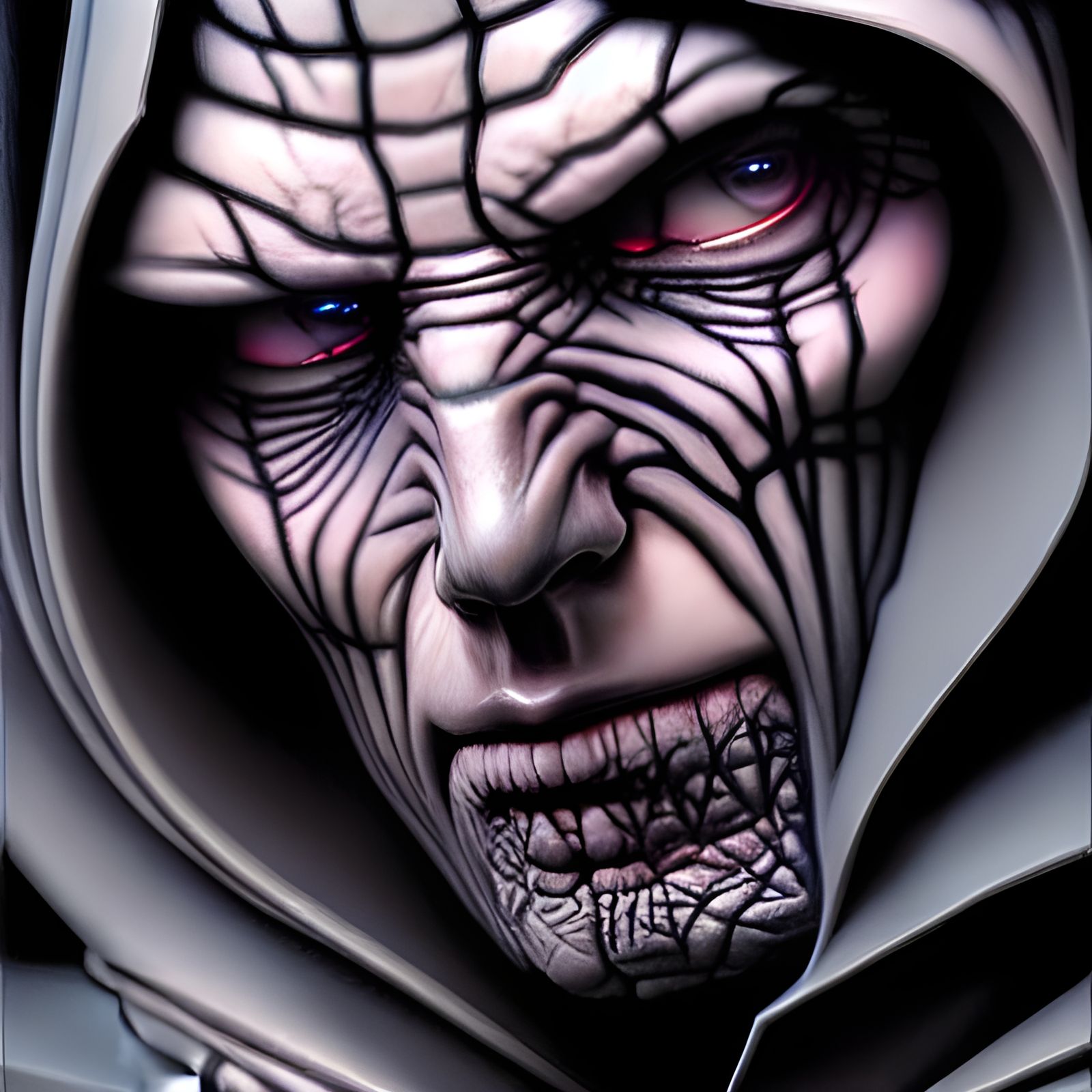 Hyperrealistic Sith Lord Matte Painting