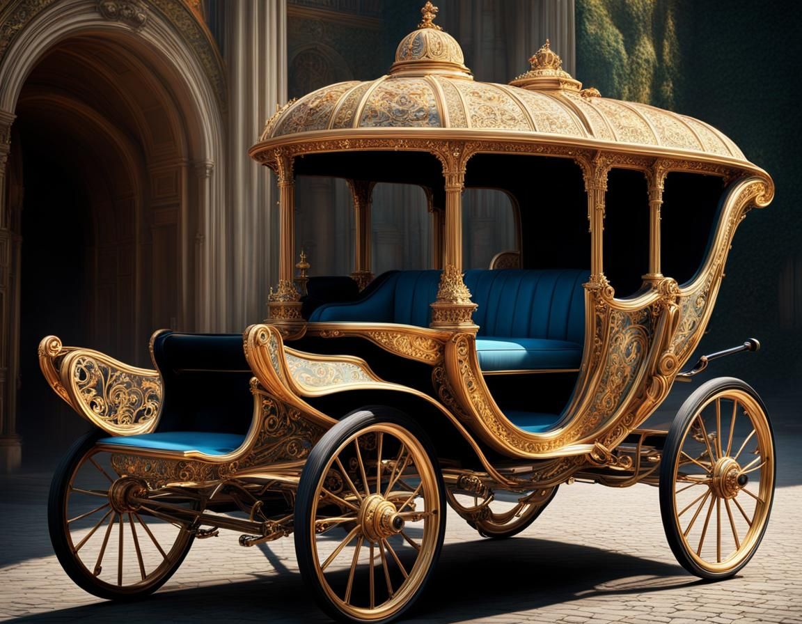 CINDERELLIA CARRIAGE - ELABORATE