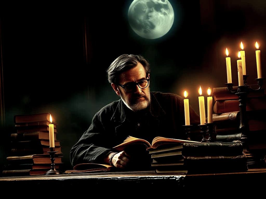 Midnight Pondering: A Gothic Literature Scene