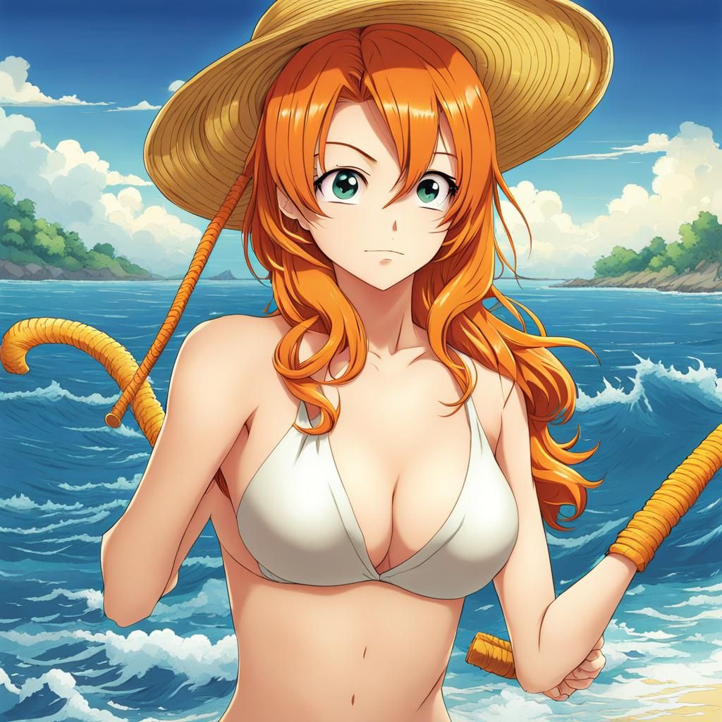 Anime-Style Manga Character Illustration