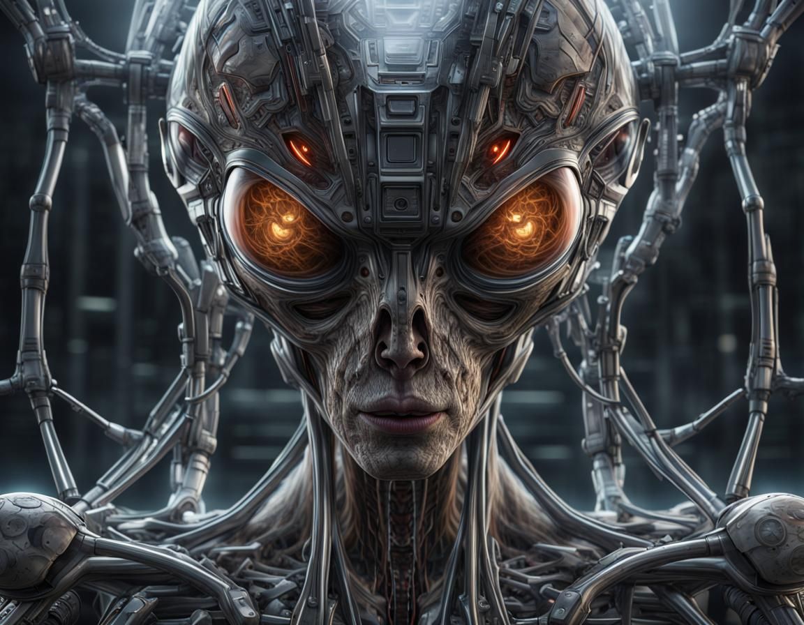 Nuclear Fusion Cyborg Symbiogenesis in Hyperrealism